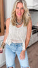 Peace Love and Crochet Tank Top | POL