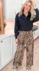 Leopard Printed Pants