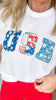 Patchwork USA Graphic T-shirt - Final Sale