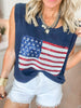 Star Spangled Cutie Sleeveless Knit Top