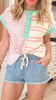 The Weekend Multi-Stripe Top**