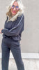 Modal Scuba Piping Quarter Zip Pullover