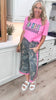 Camouflage Print Elastic Banded Pants