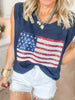 Star Spangled Cutie Sleeveless Knit Top