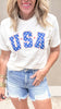 USA Stars Patriotic Graphic T-shirt - Final Sale