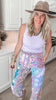 Wildflower Multi Contrast Pants