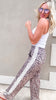Leoprd Stripe Track Pants - Final Sale
