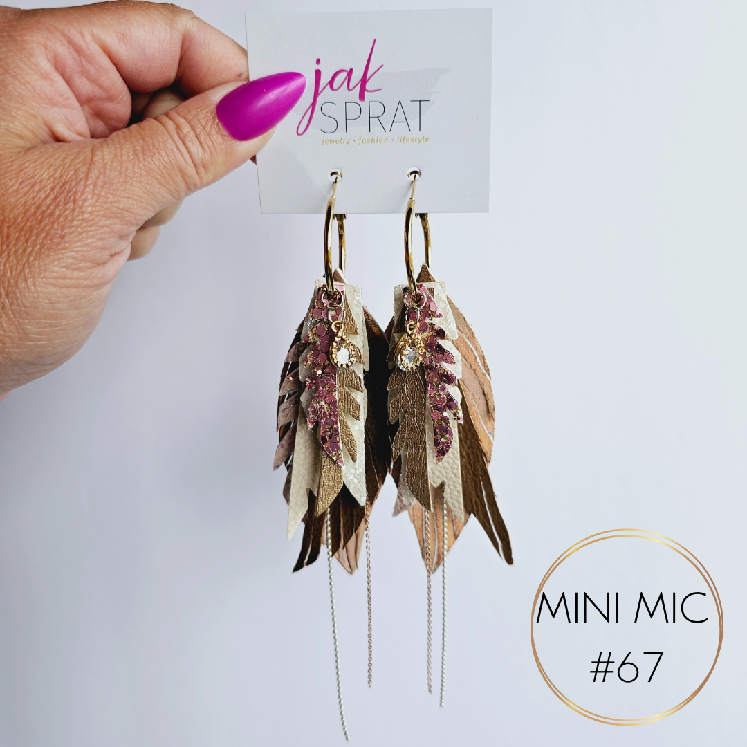 Mini Mics Earrings | Jak Sprat