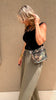 Smocked Waistband Wide Leg Pants