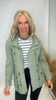 Hooded Anorak Jacket With Cargo Pockets