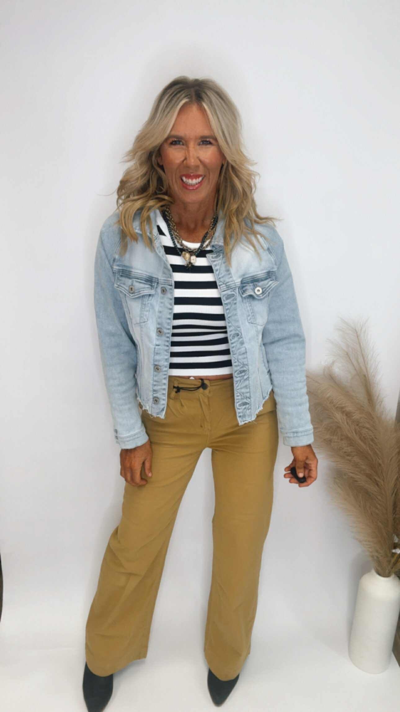 Stripe Ribbed Tank Top