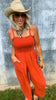 Linen Mineral Wash Jumpsuit