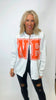 CUSTOM GAMEDAY HAND CUT CARDIGAN (FOLLOW THE INSTRUCTIONS) ** DEAL
