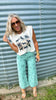 Take me Away Western Printed Twill Pants
