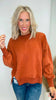 Essential Washed Pullover Sweatshirt Tops (3 COLORS)