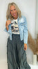 Cloud Nine Charcoal Super Wide Pants