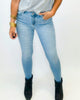 Light Wash Classic High Rise Skinny Jeans