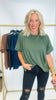 Ultracozy Crew Short Sleeve Top (4 COLORS) *DEAL*