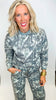 Fleece Camo Relaxed Fit Crew Neck Sweatshirt *DEAL*