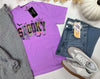 Spaypaint Leopard Spooky Garment Graphic T-shirt