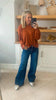 The Raphaela Cable Knit Hoodie Top