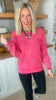 The Red Comfort Crew Pullover