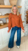 The Raphaela Cable Knit Hoodie Top