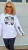 Coffee & Halloween Graphic Sweatshirt