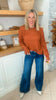 The Raphaela Cable Knit Hoodie Top