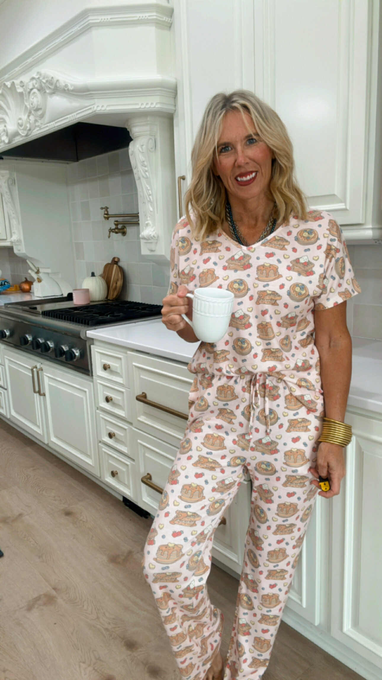 The Pancake House 3-Piece Pajama Set | Salty Wave *START SHIP DATE: OCT 25TH **DEAL*