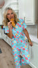 Donut Disturb 3-Piece Pajama Set | Salty Wave *START SHIP DATE: OCT 25TH **DEAL*