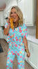 Donut Disturb 3-Piece Pajama Set | Salty Wave *START SHIP DATE: OCT 25TH **DEAL*