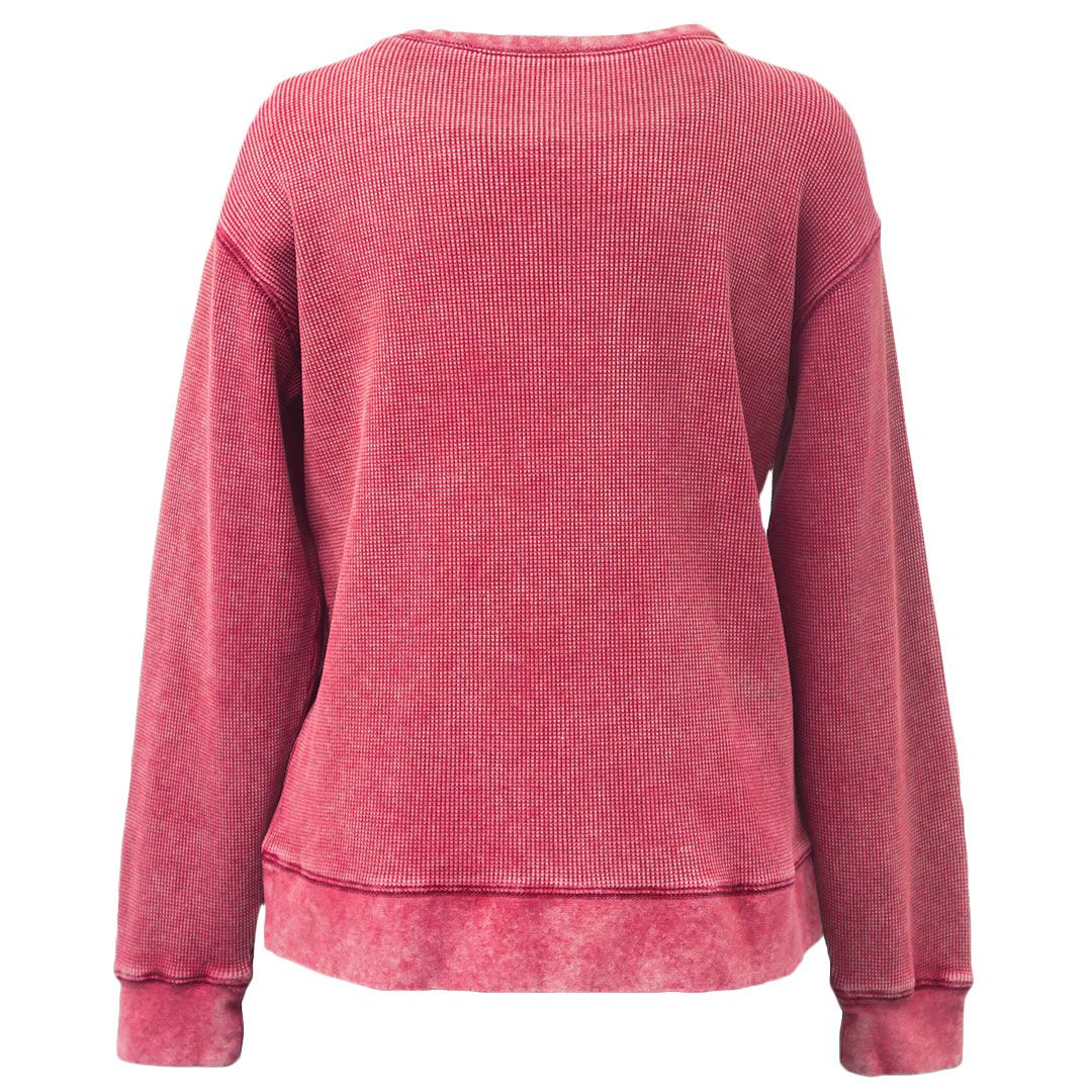 The Red Comfort Crew Pullover