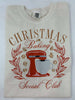 Christmas Baking Social Club Garment-Dyed Graphic T-shirt | Comfort Colors *DEAL*