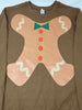 Gingerbread Body Crewneck Graphic Sweatshirt