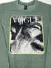 Vogue Santa Crewneck Graphic Sweatshirt *