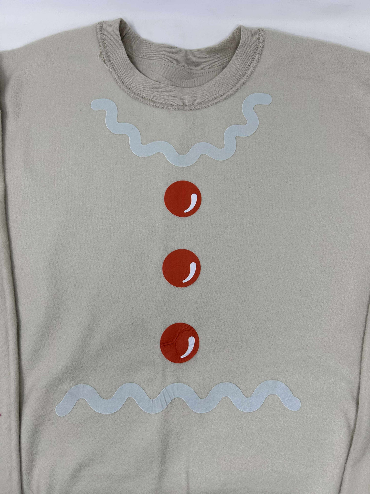 Reversible Reindeer & Gingerbread Sand Graphic Sweatshirt *EXCLUDED