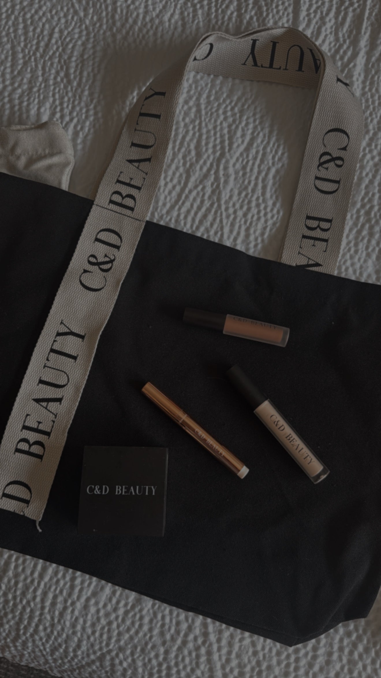 C & D Canvas Tote - C & D Beauty *30A SEPT PREORDER