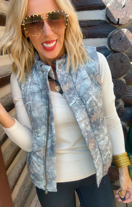 Camo Vest | Salty Wave PREORDER *START SHIP DATE: NOV 24TH