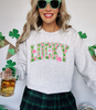 Lucky Charm Cutie Crewneck Graphic Sweatshirt