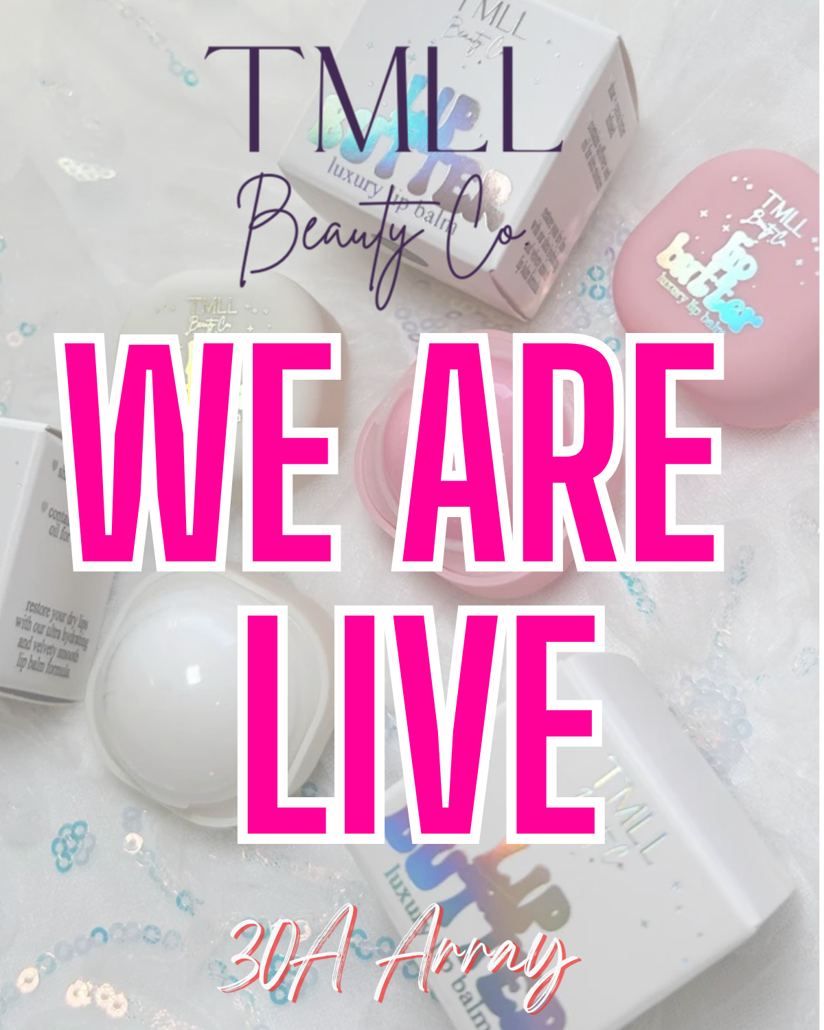 TMLL Beauty – Live at 12:00 PM with Sara ✨