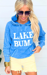 (LIMITED EDITION ) Lake Bum Hoodie 8915 - Blue
