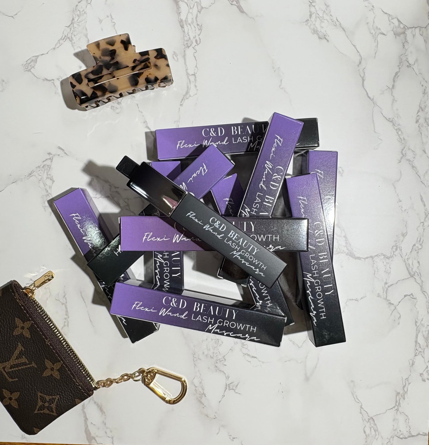 Black Flexi Wand Lash Growth Mascara | C&D BEAUTY *30A SEPT PREORDER