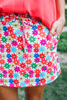 Bright Blooms Floral Skort - Jess Lea - Final Sale