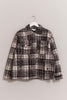 Black Plaid Boucle Shacket | HYFVE *LA LIVE PREORDER