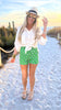 Kelly Green Sailboat Perfect Everyday Chino Shorts by Salty Wave