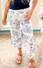 Aloha Denim Scenery Printed Wide Leg Pants | FINAL SALE