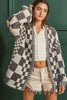 Mixed Check Pattern Loose Fit Chunky Cardigan (4 COLORS) | BIBI *LA LIVE PREORDER*