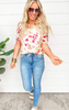 Field of Wildflowers Floral Top - Final Sale