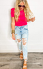 High-Rise Boyfriend Denim Jeans | RISEN - Final Sale